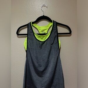 Cute built-in sports bra workout shirt